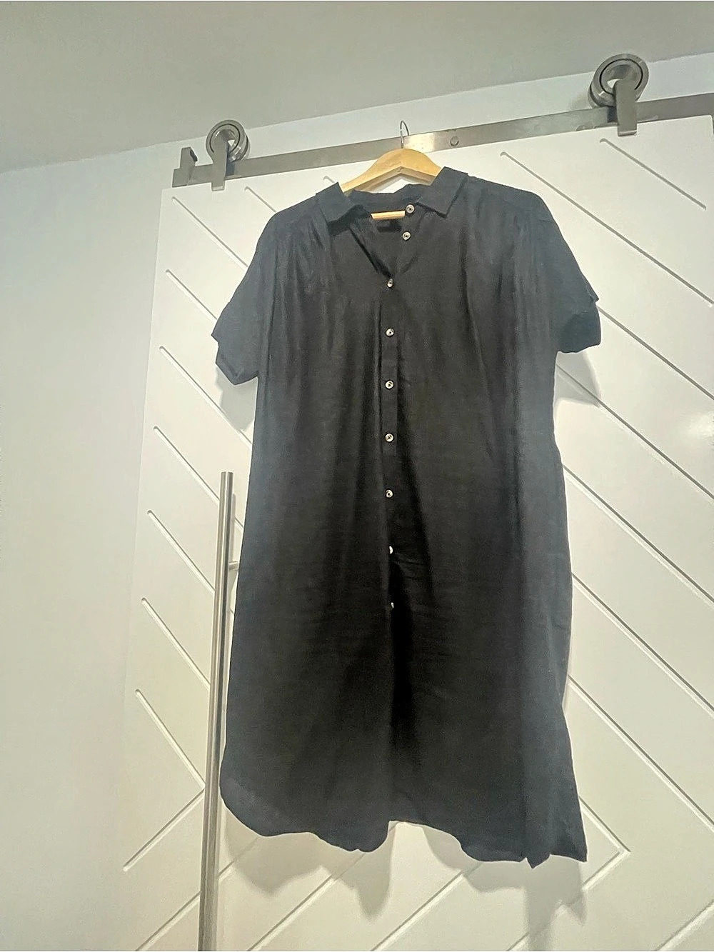 Black Short Sleeve Dress Like New